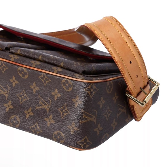 Louis Vuitton Monogram Viva Cite GM M51163 Shoulder Bag Brown Canvas - Picture 10 of 13